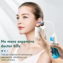 Ear Wax Removal Tool Manual Ear Irrigation Flushing Kit Ear Cleaner