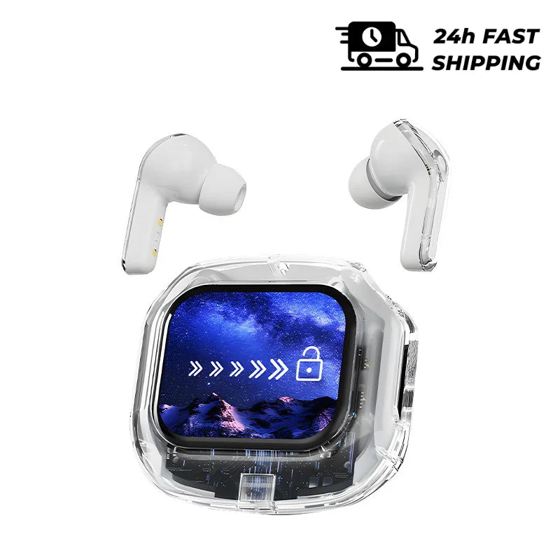 Translation Headphones with Multifunction Touch Screen Smart Wireless Bluetooth Earphone HiFi Audio Quality Business Earbud