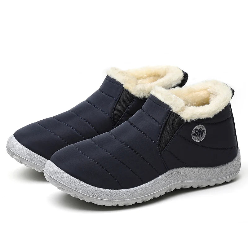 Men Boots Men's Winter Shoes Lightweight Fur Boots For Winter Man Shoes 2025 Waterproof Snow Boots Casual Botas Para Hombre