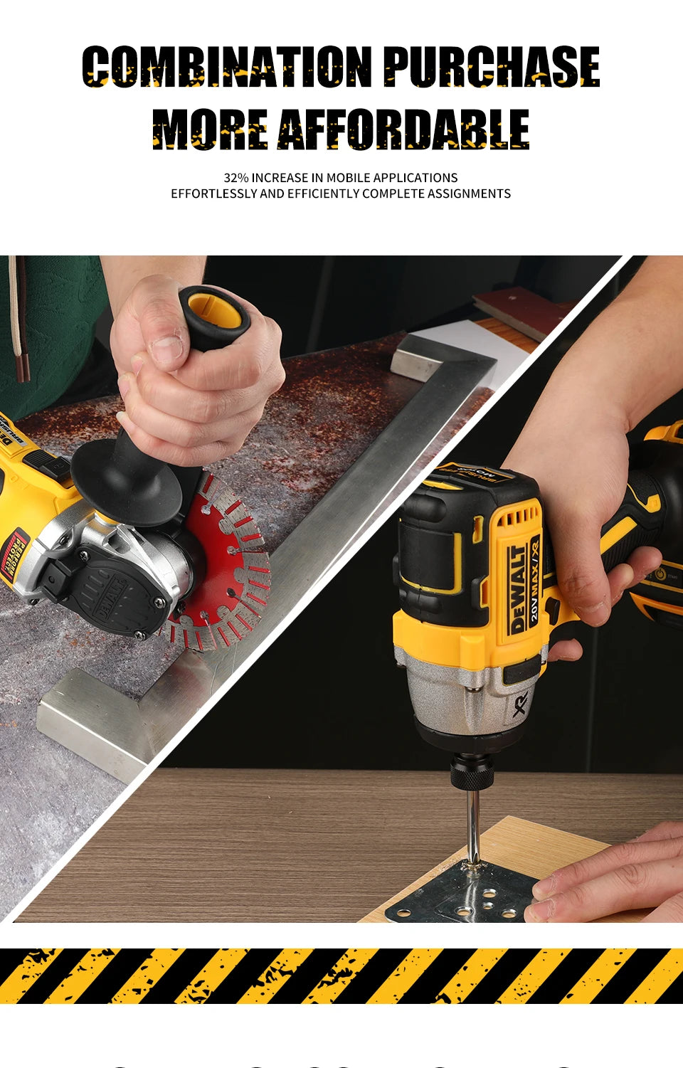 DeWalt Dcf887 or Dcg405NT or DWbag electric wrench angle grinder polishing machine hand drill impact drill