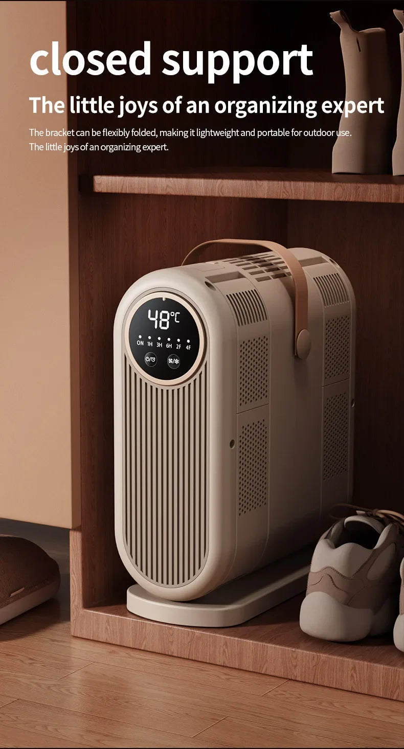 Six-Arm Foldable Shoe Dryer