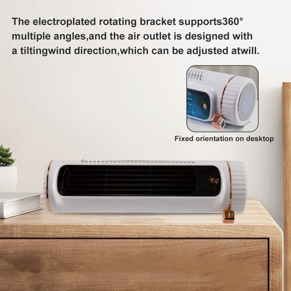 portable Desktop Tower Fans Circulation Air Conditioner 20dB Quiet Floor Fan