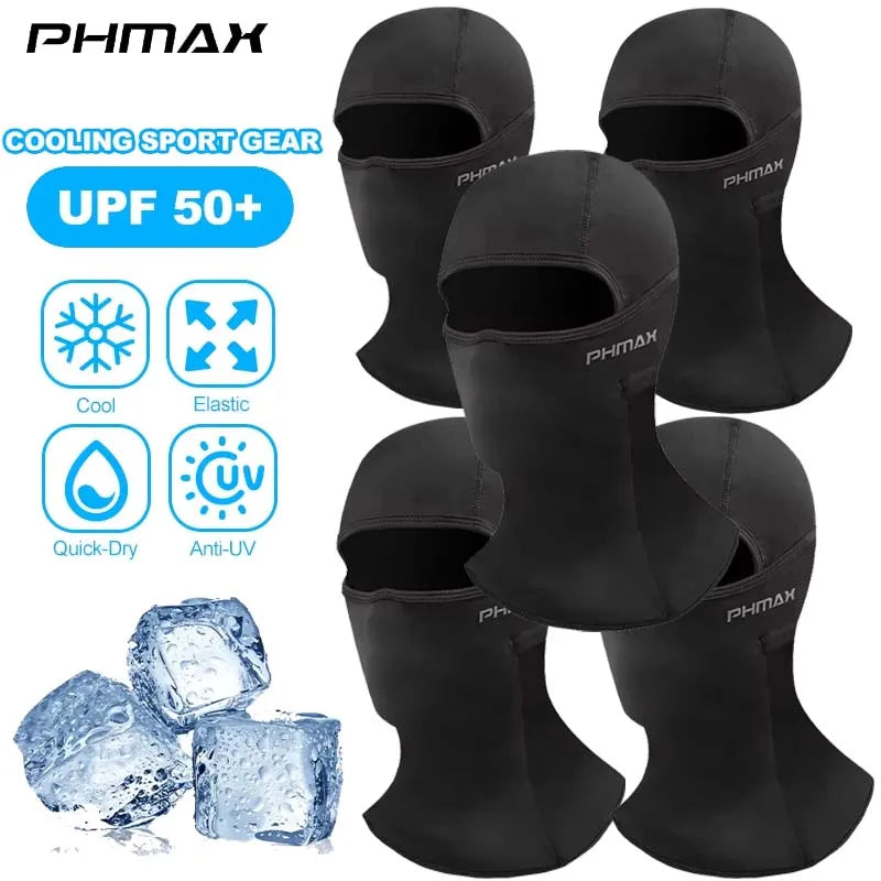 PHMAX Motorcycle Riding Mask Wind Protection And Warmth Breathable Full Face Mask Balaclava Hat Scarf Hood Moto Biker Wind Cap