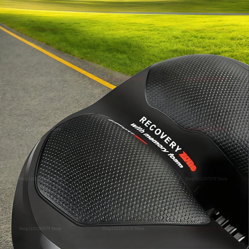 Universal Bicycle Seat for Mountain Bikes Thick Soft Breathable Shock Absorbing Ball Style Cycling Saddle for  Outdoor Riding