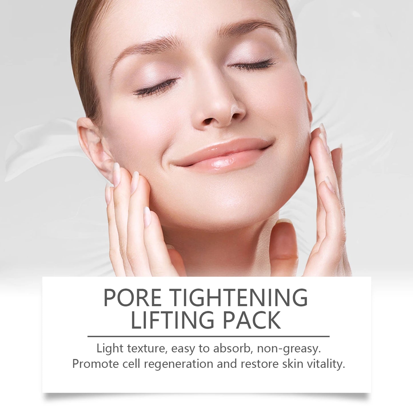 Centella Asiatica Pore Tightening Mask Blackhead Remover Shrink Pore Apply Facial Mask Repair Lifting Face Care 8PCS