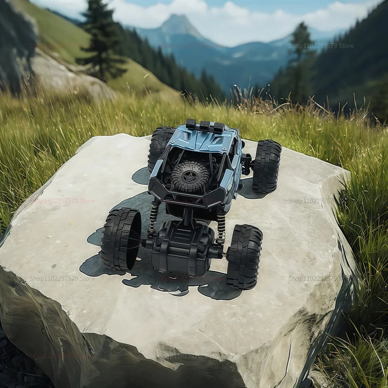 2025 New 2.4G Alloy Electric RC Car High Speed Off Road Racing Vehicle Truck Rechargeable Kids Toy Perfect for Boy  Outdoor Play