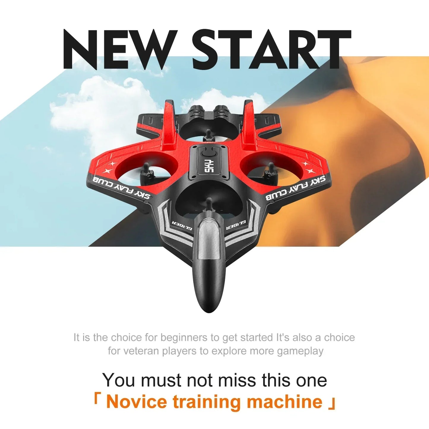 Flying Helicopters Remote-Controlled Foam Fighter Jets