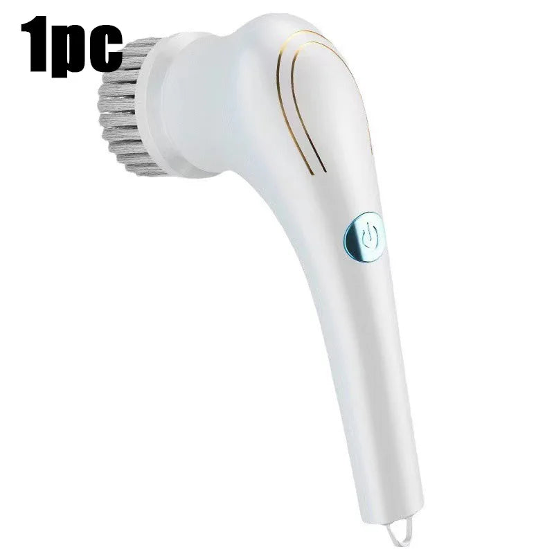 Electric Power Scrubber Kit - Rechargeable Cleaning Brush