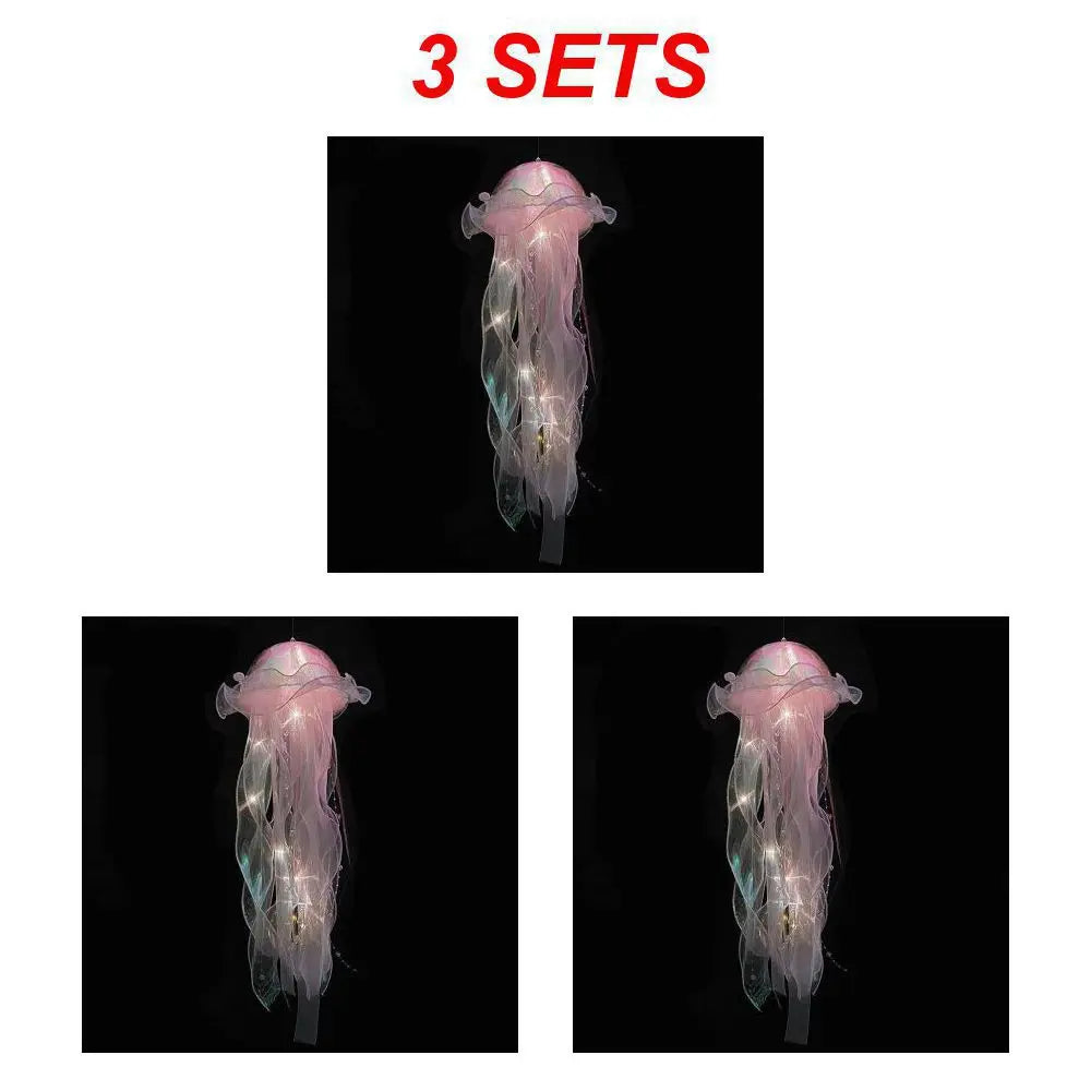 Jellyfish Lamp, Portable Flower Lamp, Girl Room Atmosphere Decoration Lamp, Bedroom Night Lamp, Home Decoration, Birthday Gift