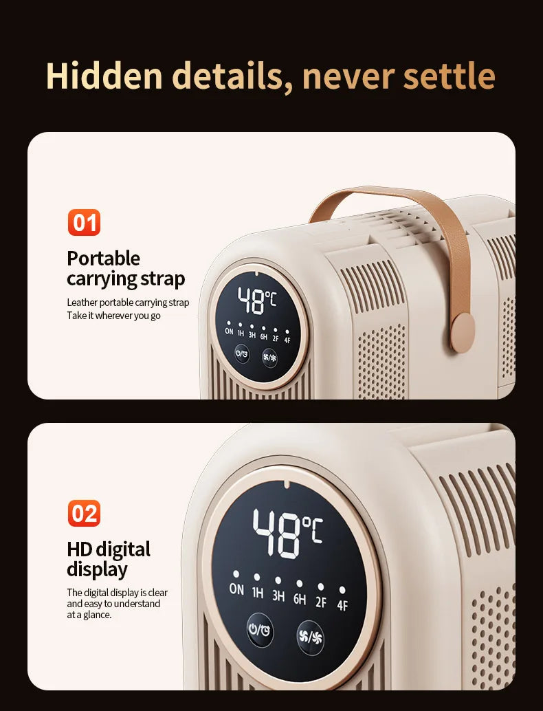 Six-Arm Foldable Shoe Dryer