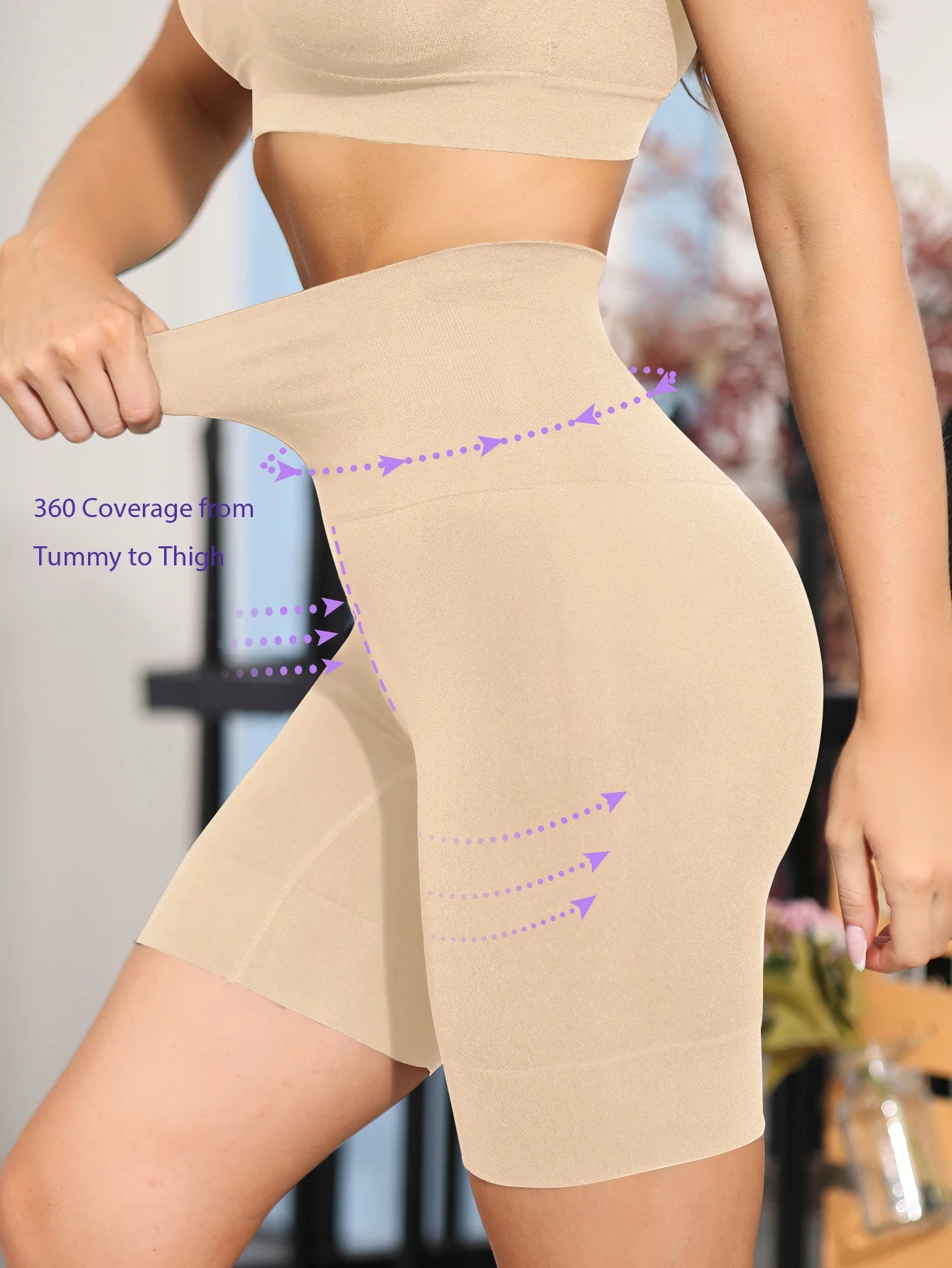 Shapewear for women's High Waist Shaping Boyshort Panties, Tummy Control Butt Lifting Slim Shorts, Women's Underwear & Shapewear