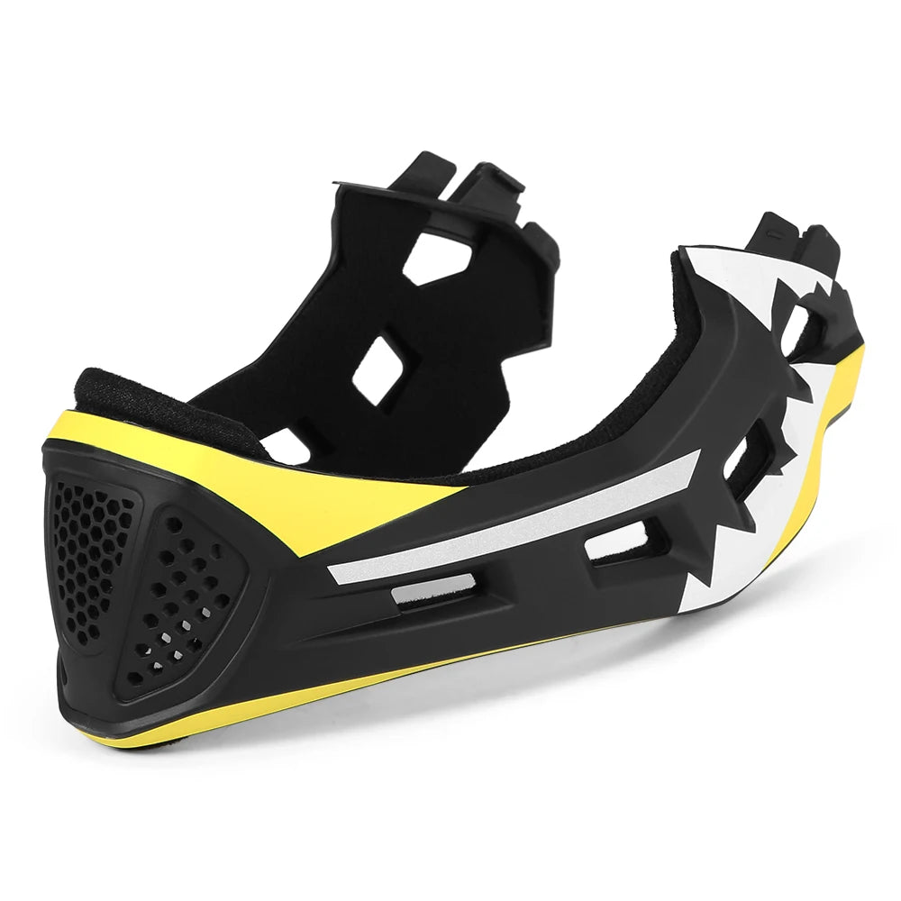 Lixada Kids Detachable Full Face Helmet Children Sports Safety Helmet for Cycling Skateboarding Roller Skating