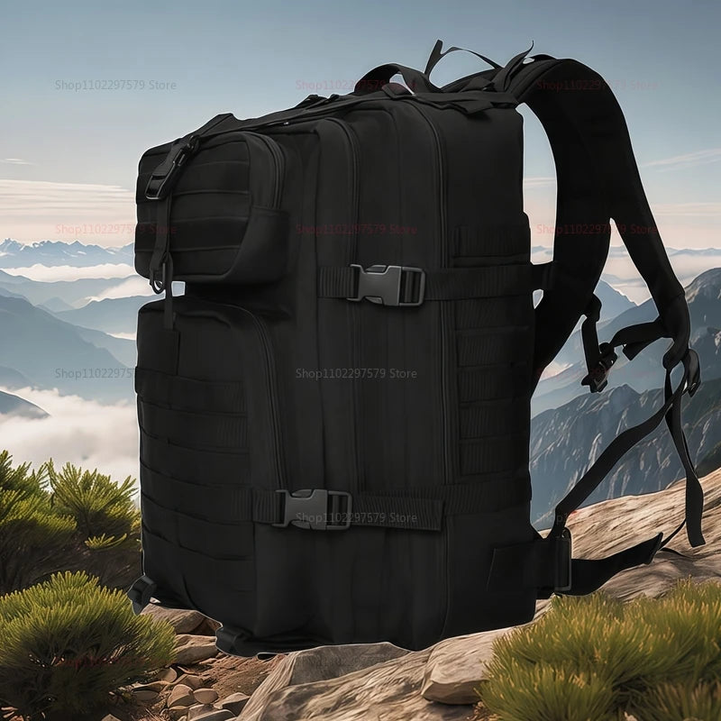 Outdoor tactical backpack - With a large waterproof capacity and lightweight design, this backpack is suitable for hiking trips.
