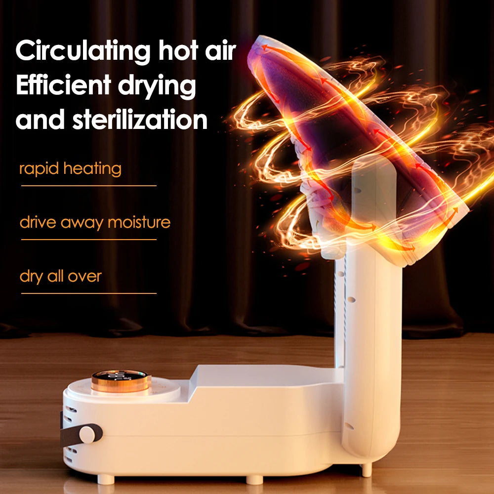 Electric Shoes Dryer Machine Folding Smart Constant Temperature Fast Dryer Heater Deodorizer Dehumidifier Device Boots Drier