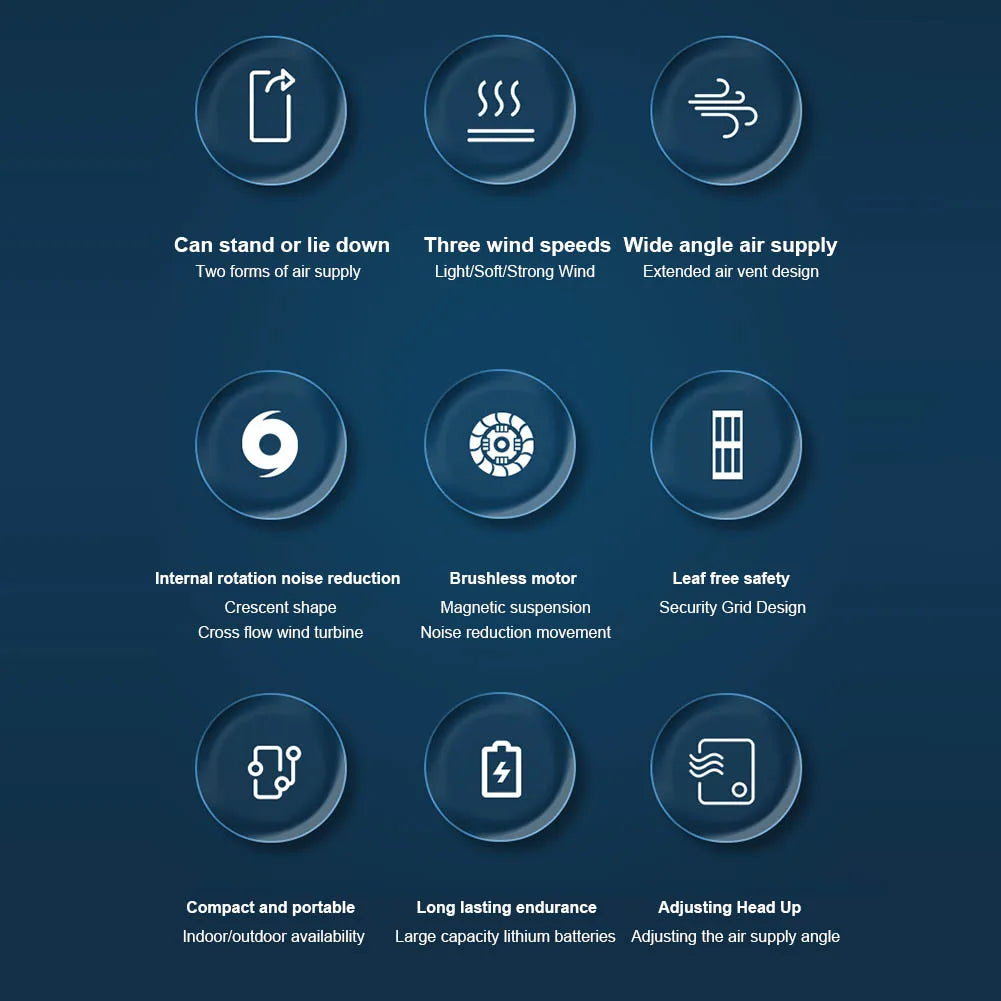 Air Cooler 3 Speed Desktop Tower Fan For Home Office Standing Fan