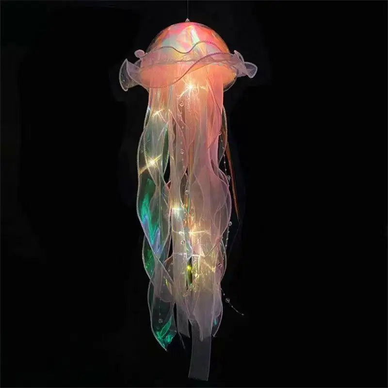Jellyfish Lamp, Portable Flower Lamp, Girl Room Atmosphere Decoration Lamp, Bedroom Night Lamp, Home Decoration, Birthday Gift