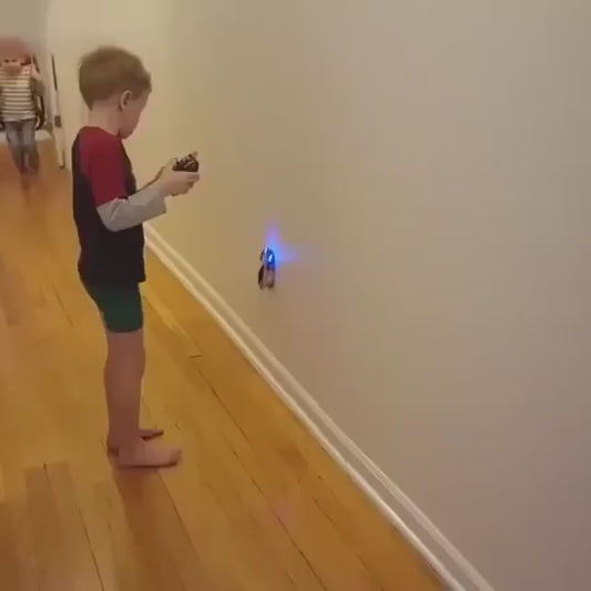 Wall Climbing Car With Light Anti Gravity 360 Rotating Model Electric Stunt Drifting